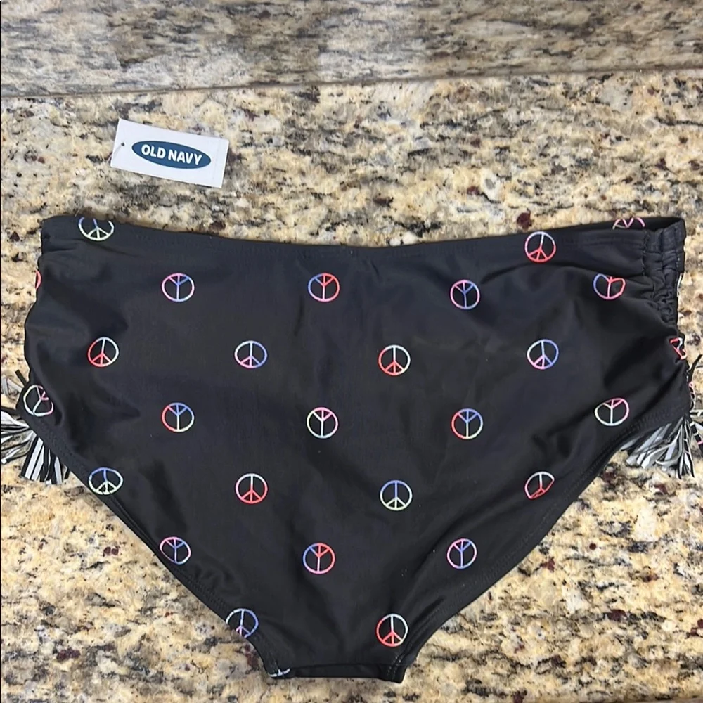 Old Navy Peace Sign Bikini Set - Picture 7 of 7